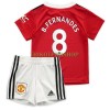 Original Trikotsatz Manchester United B.Fernandes 8 Heimtrikot 2022-23 Für Kinder